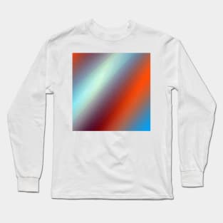 red blue abstract texture background Long Sleeve T-Shirt